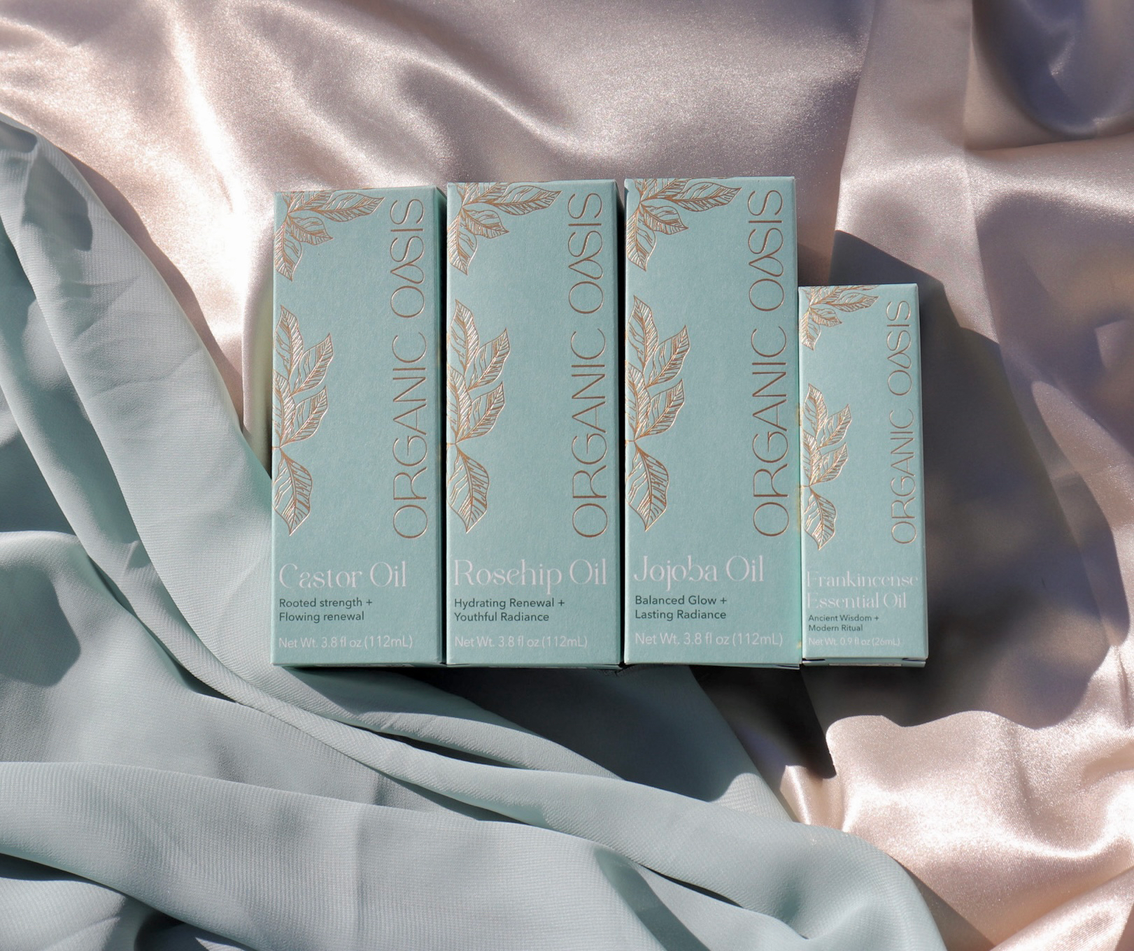 Luminous Collection organic face oil set