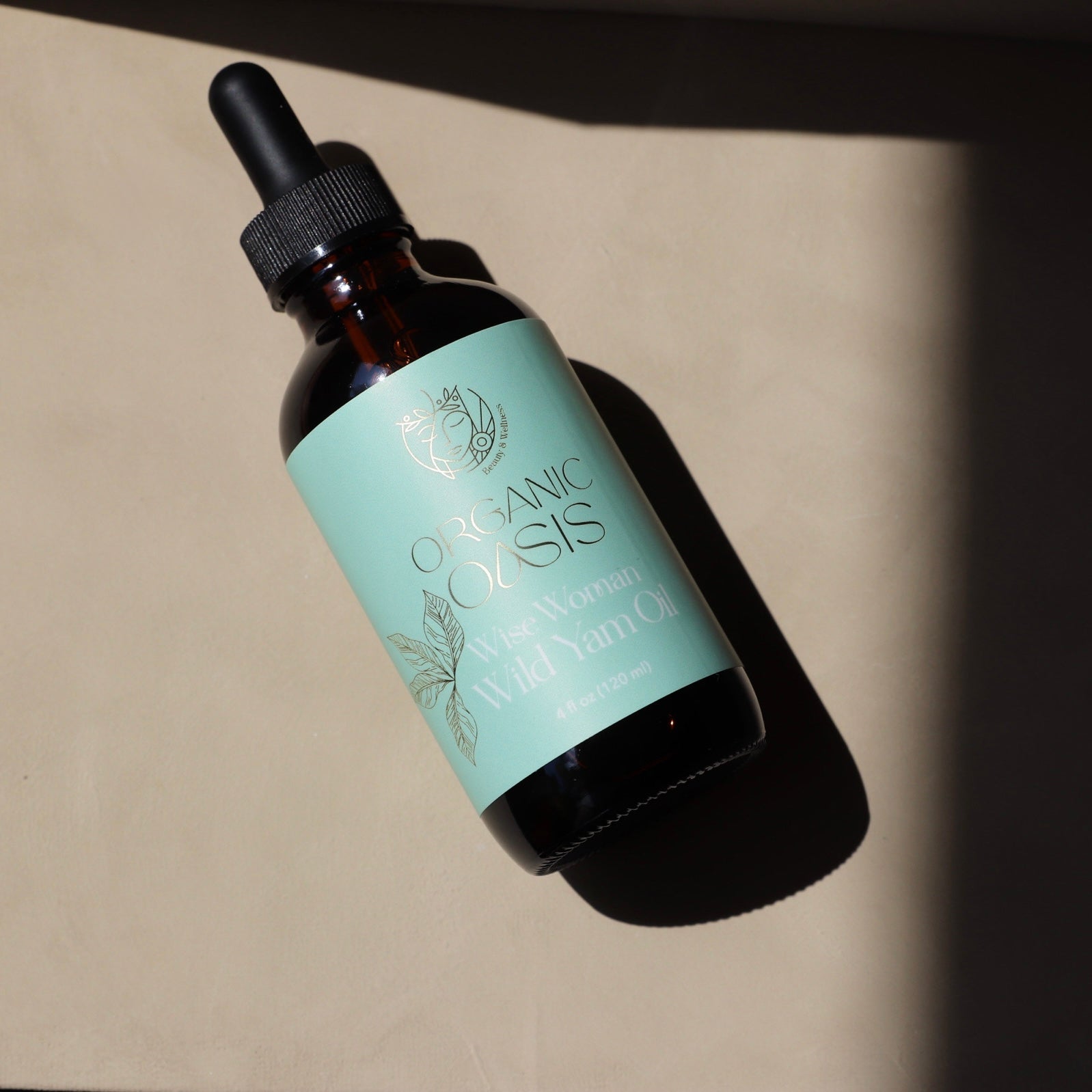 Wise Woman Wild Yam Oil with dropper applicator