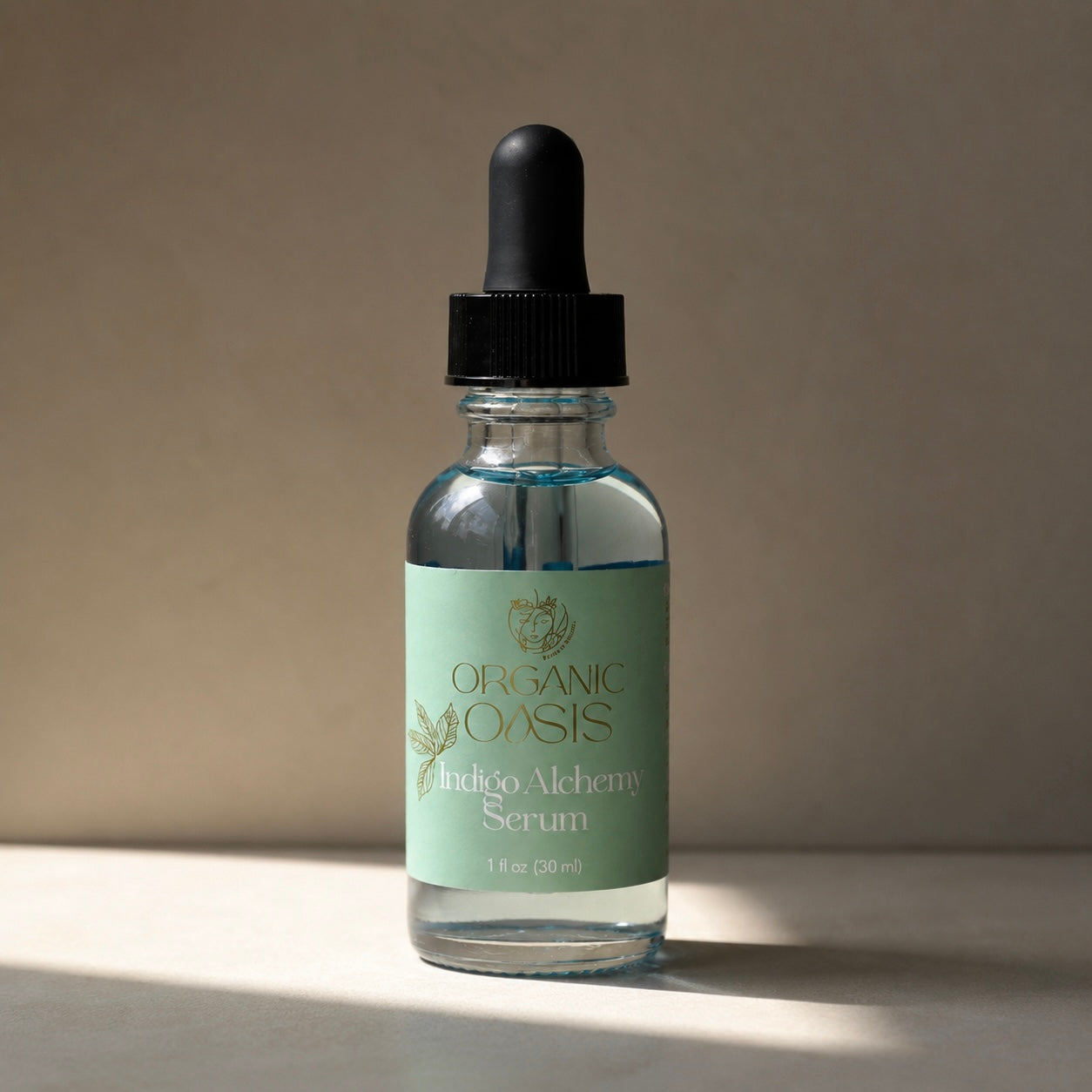 Blue tansy face serum for sensitive skin by Organic Oasis