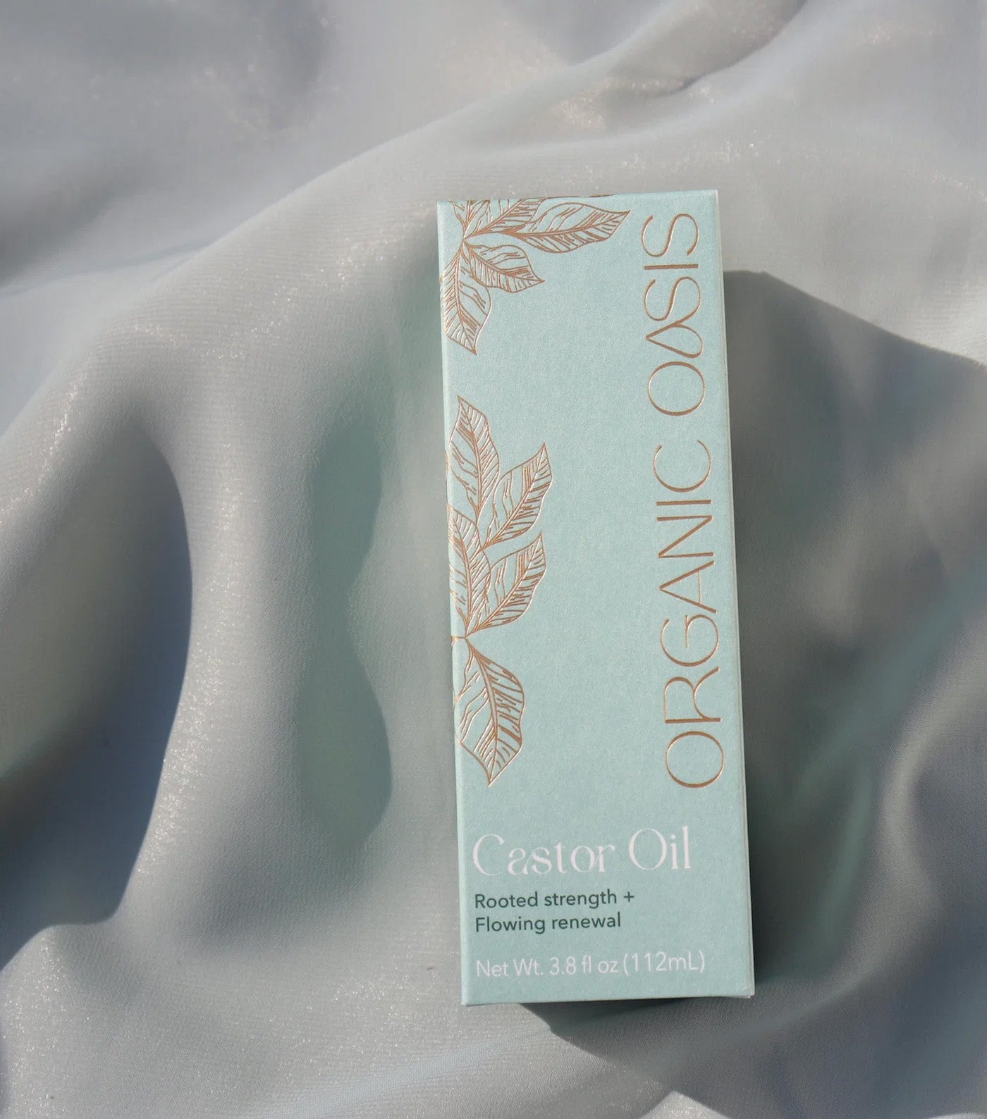 Organic Castor Root Oil for healthy-looking hair and scalp