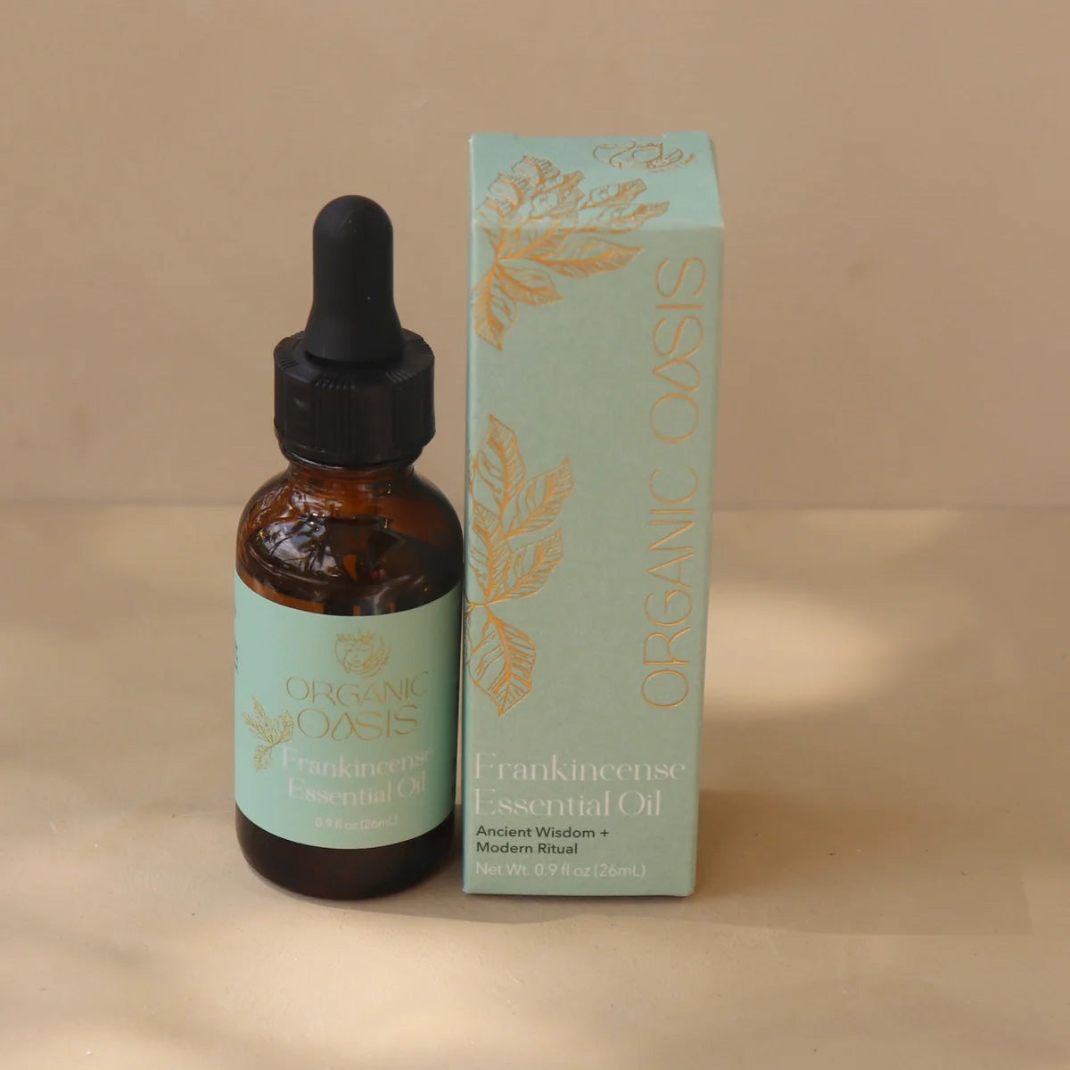 Steam-distilled Organic Frankincense Essential Oil by Organic Oasis