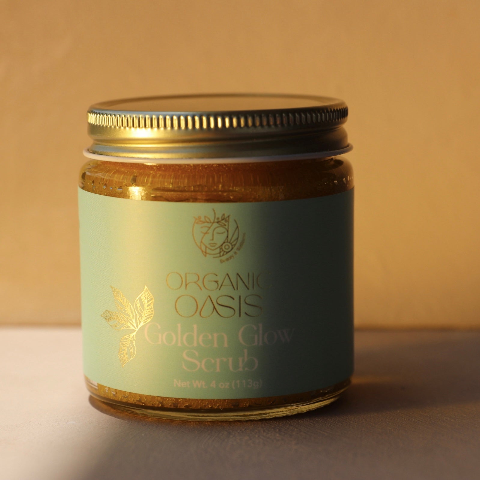 Turmeric body scrub with manuka honey by Organic Oasis