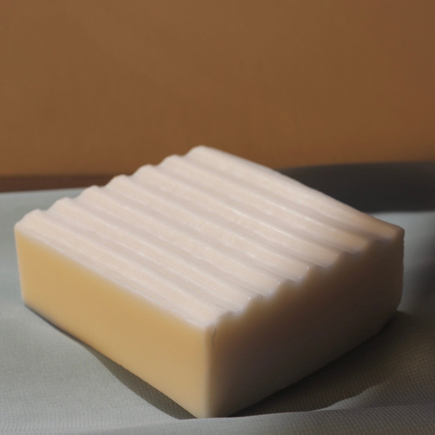 Handcrafted sea moss soap bar for gentle cleansing