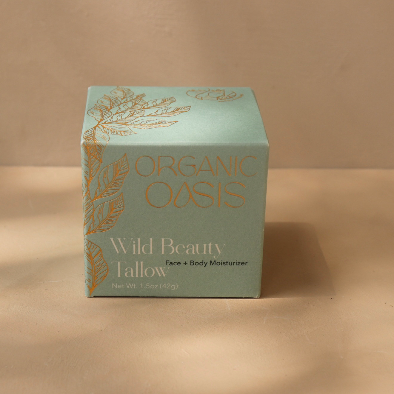 Natural whipped tallow moisturizer with castor oil and frankincense
