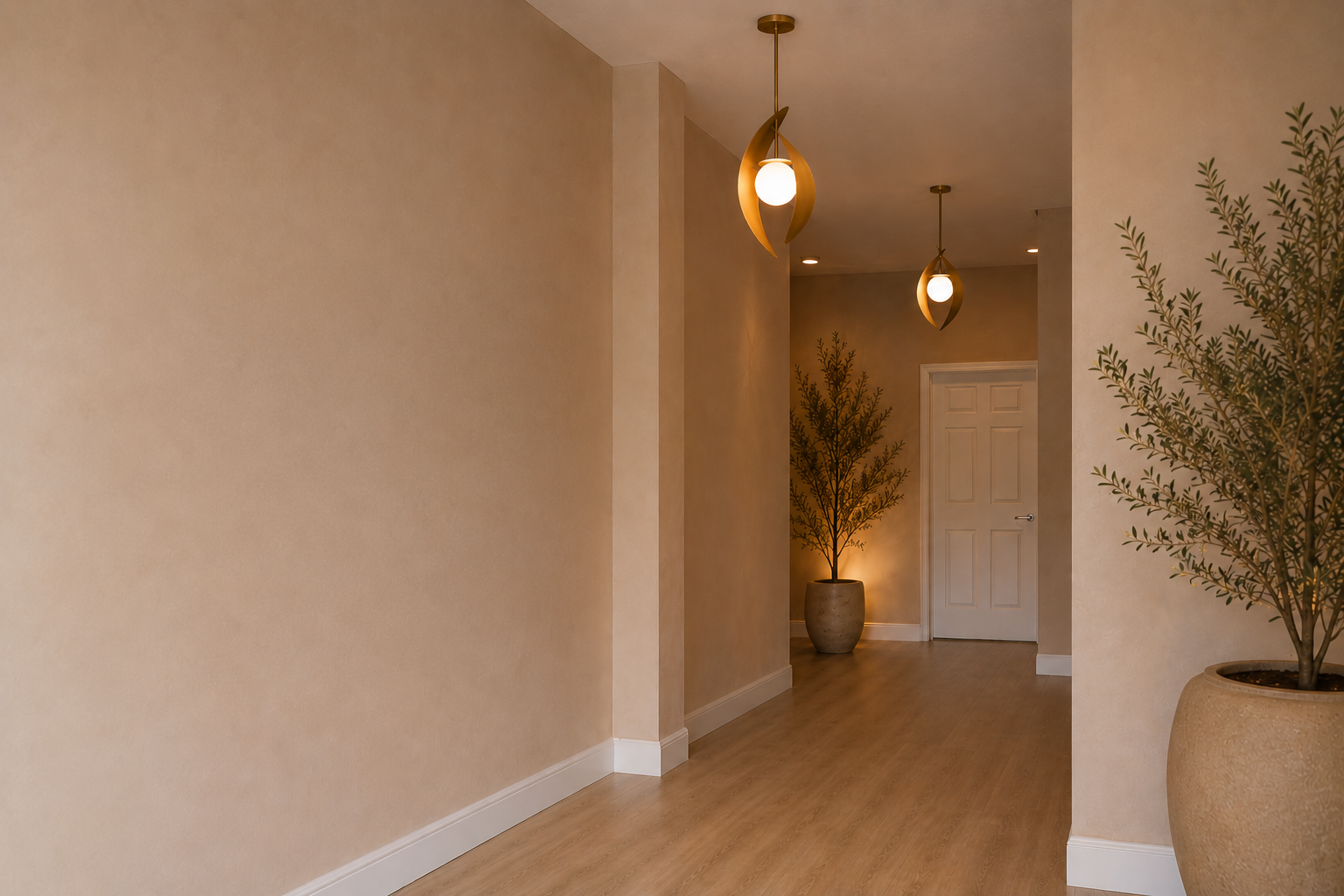 Interior of Organic Oasis holistic skincare spa in Largo, Florida.
