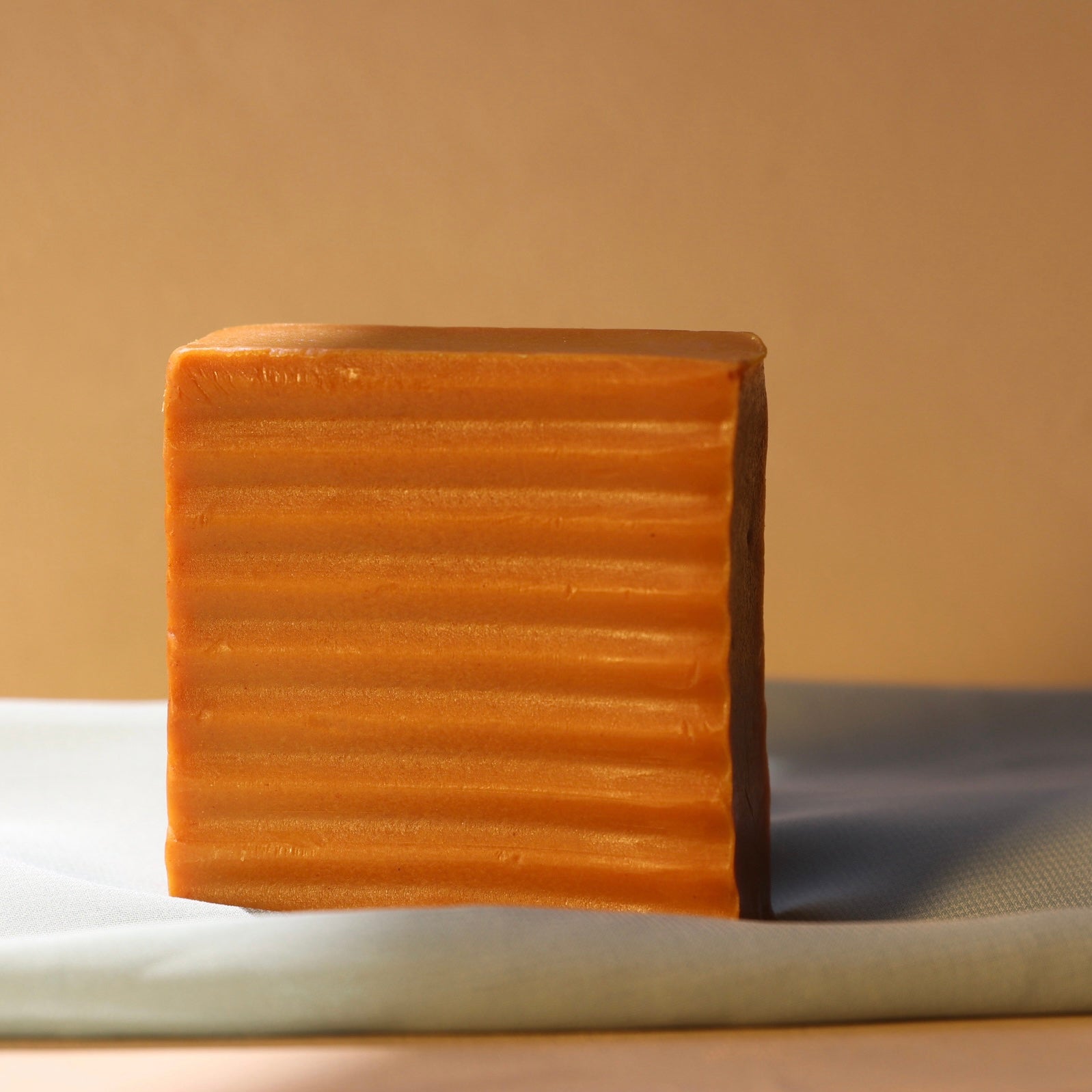 Handcrafted turmeric carrot honey soap bar for radiant skin