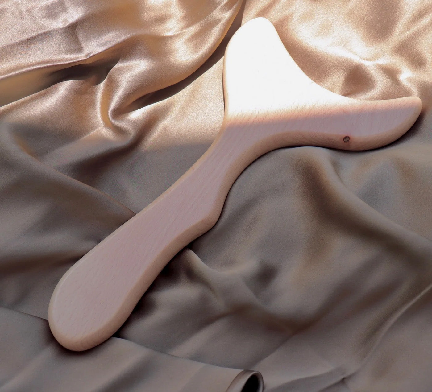 Contoured body gua sha tool for massage
