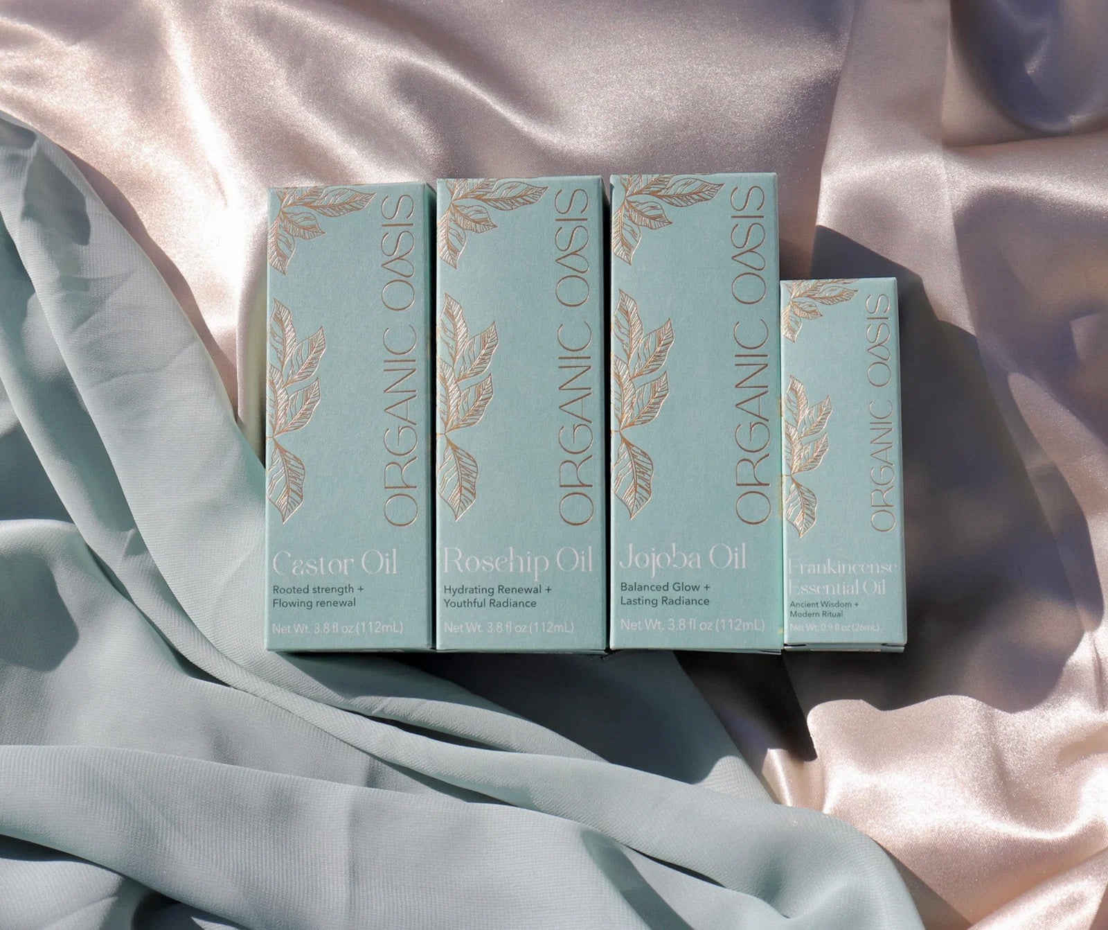 Luminous Collection organic face oil set
