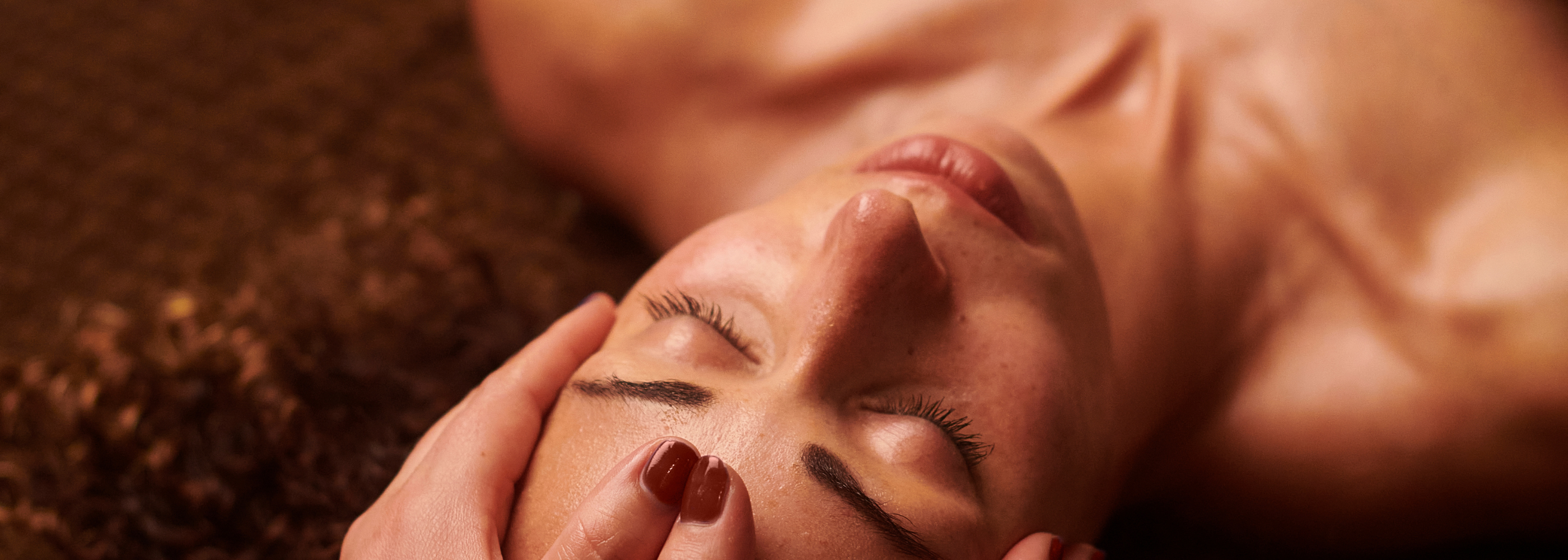 Relaxing facial treatment at Organic Oasis Spa for healthy, radiant skin.