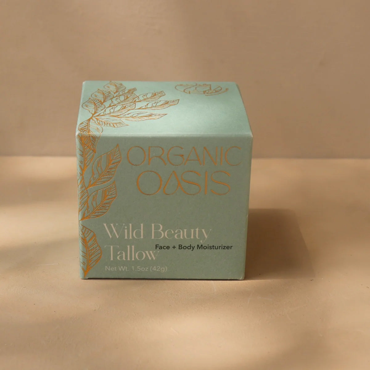 Natural whipped tallow moisturizer with castor oil and frankincense
